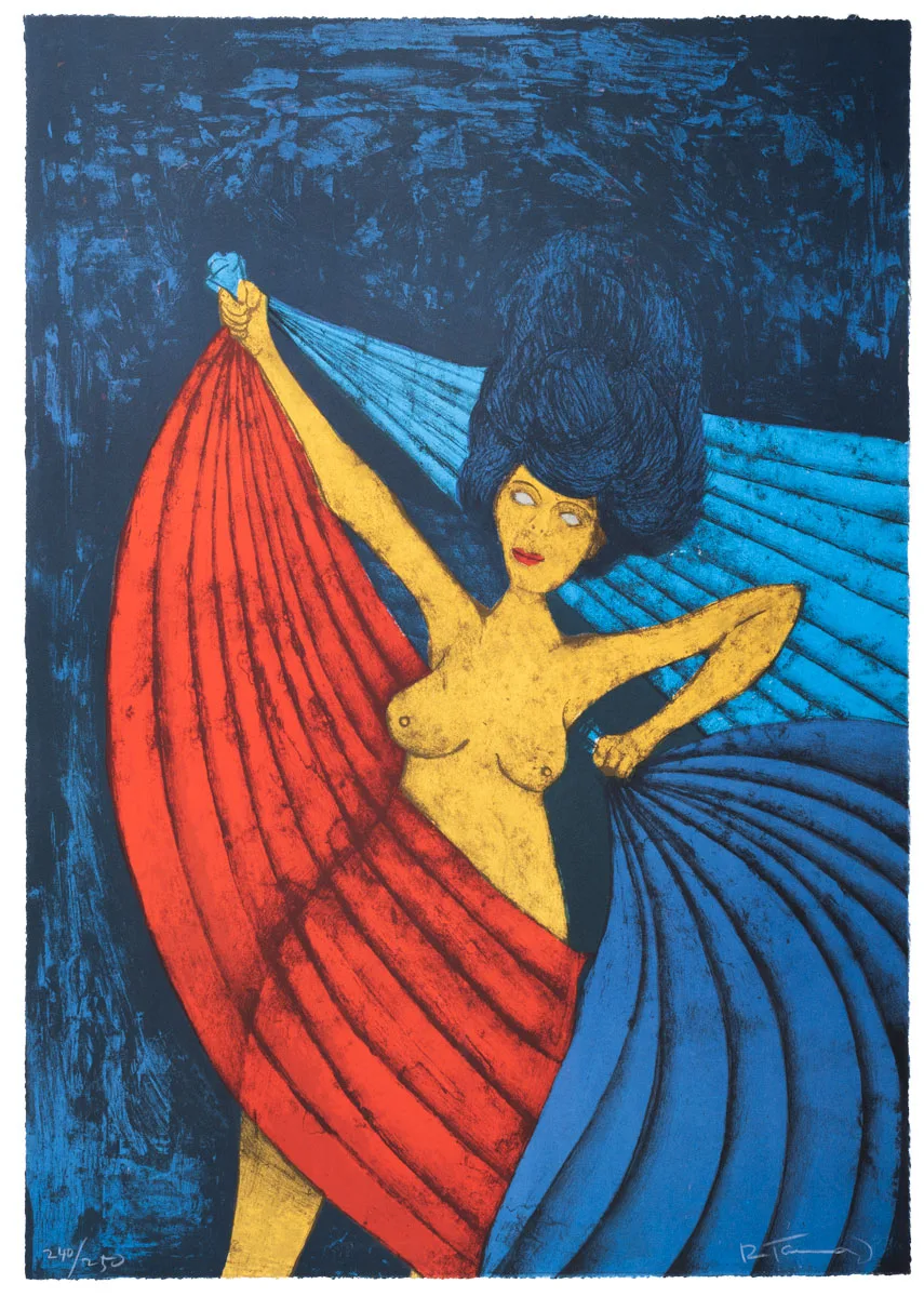 Rufino Tamayo, Salomé, Litografía, 76 x 56 cm, 1983